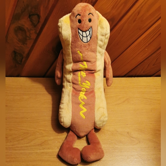 Times Square New Yorker Hotdog Plush - Picture 3 of 4